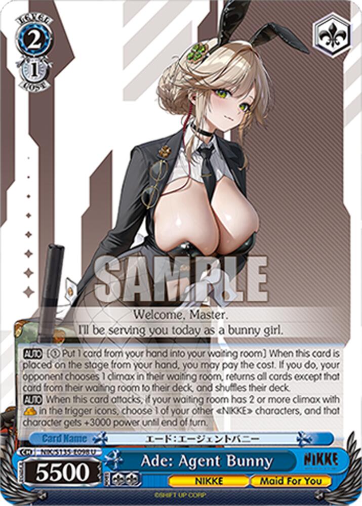 Ade: Agent Bunny, GODDESS OF VICTORY: NIKKE Vol.2 NIK/S135-E098