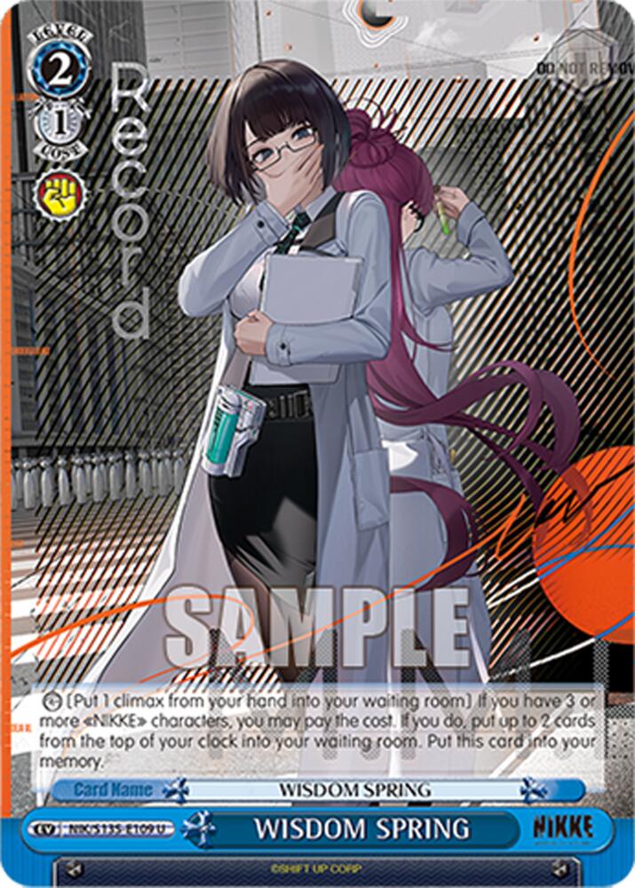 WISDOM SPRING, GODDESS OF VICTORY: NIKKE Vol.2 NIK/S135-E109