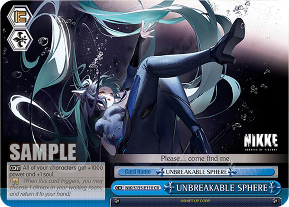 UNBREAKABLE SPHERE, GODDESS OF VICTORY: NIKKE Vol.2 NIK/S135-E110