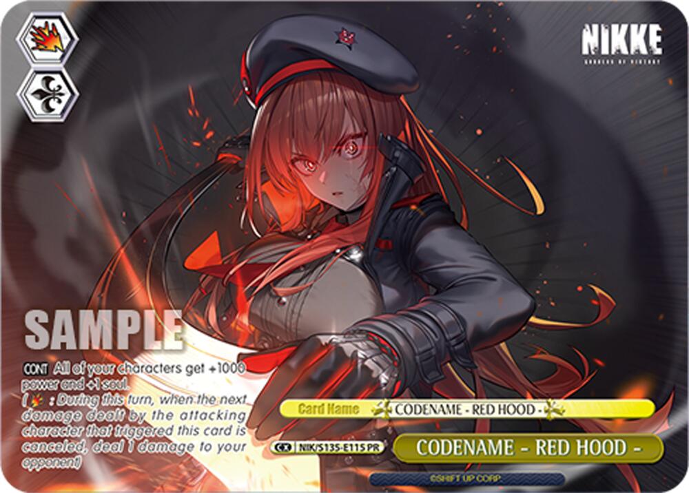 CODENAME - RED HOOD - (PR), GODDESS OF VICTORY: NIKKE Vol.2 NIK/S135-E115