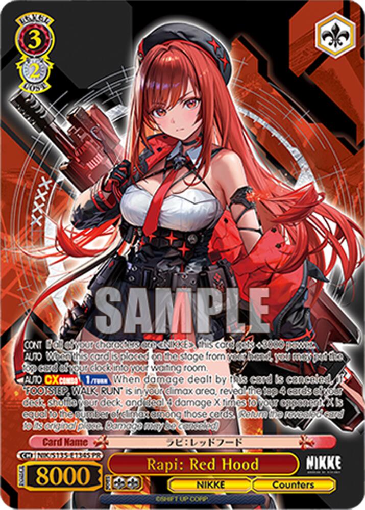 Rapi: Red Hood (PR), GODDESS OF VICTORY: NIKKE Vol.2 NIK/S135-E134S