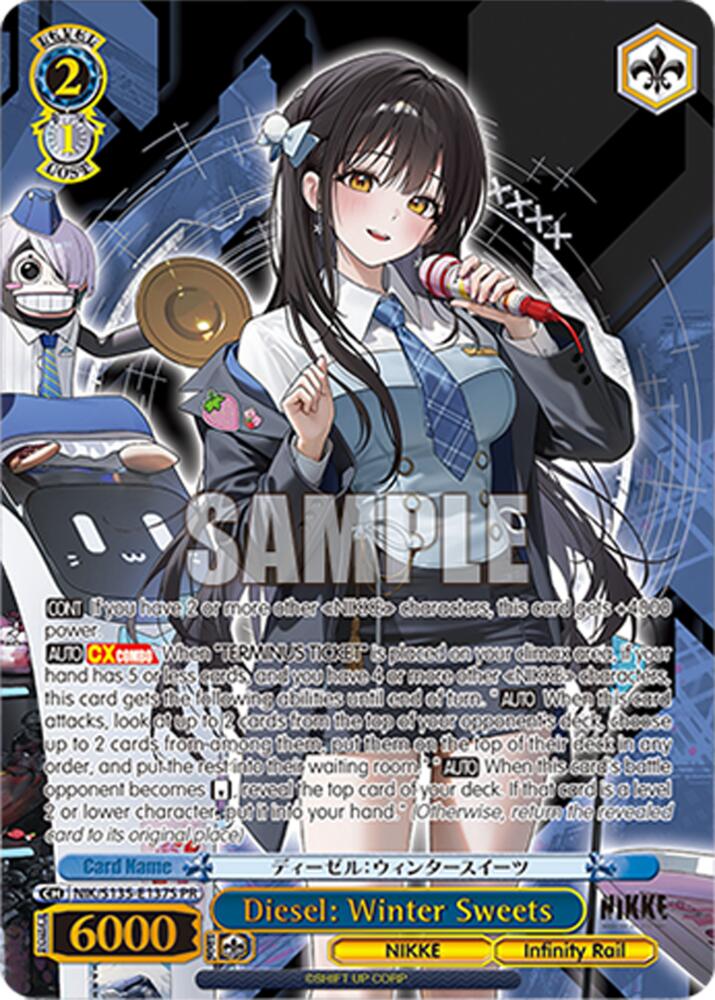 Diesel: Winter Sweets (PR), GODDESS OF VICTORY: NIKKE Vol.2 NIK/S135-E137S