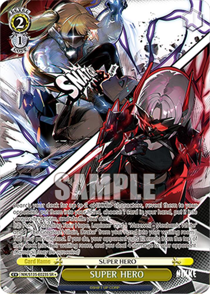 SUPER HERO (SR), GODDESS OF VICTORY: NIKKE Vol.2 NIK/S135-E023S