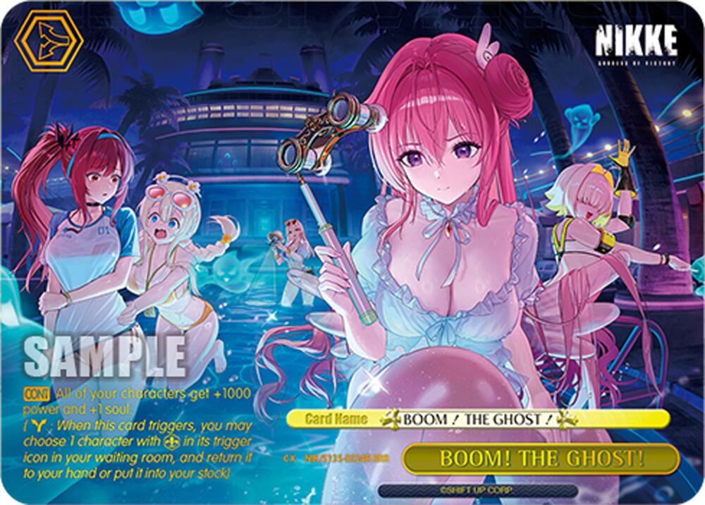 BOOM! THE GHOST! (RRR), GODDESS OF VICTORY: NIKKE Vol.2 NIK/S135-E024R