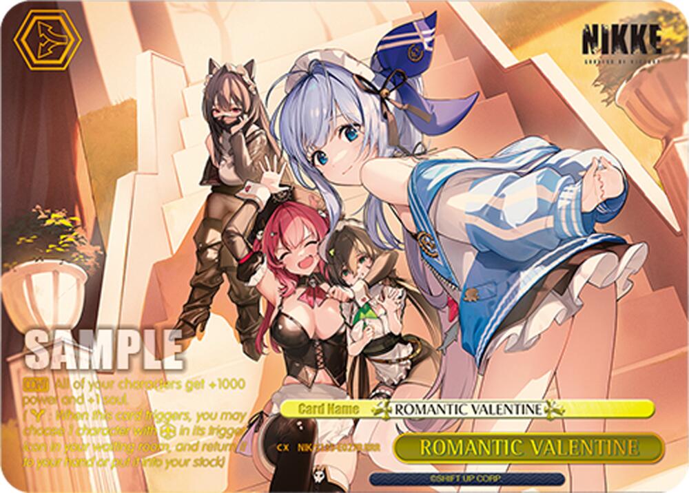 ROMANTIC VALENTINE (RRR), GODDESS OF VICTORY: NIKKE Vol.2 NIK/S135-E027R
