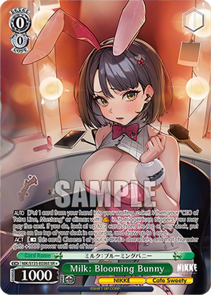 Milk: Blooming Bunny (SR), GODDESS OF VICTORY: NIKKE Vol.2 NIK/S135-E036S