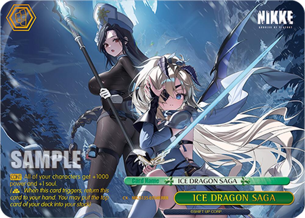 ICE DRAGON SAGA (RRR), GODDESS OF VICTORY: NIKKE Vol.2 NIK/S135-E054R