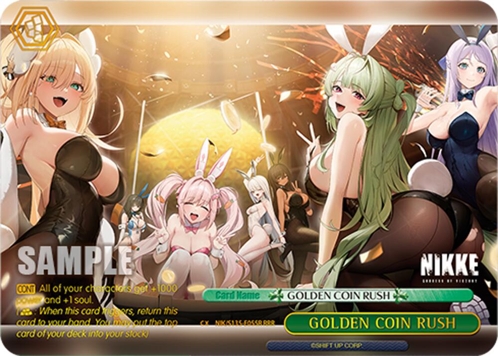 GOLDEN COIN RUSH (RRR), GODDESS OF VICTORY: NIKKE Vol.2 NIK/S135-E055R