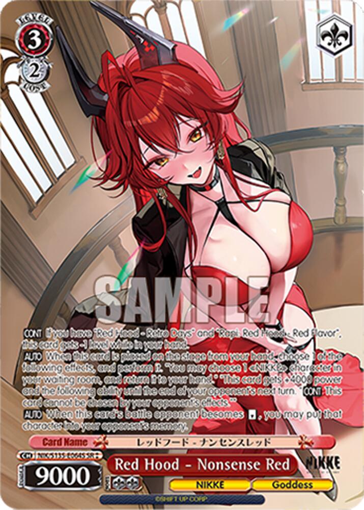 Red Hood - Nonsense Red (SR), GODDESS OF VICTORY: NIKKE Vol.2 NIK/S135-E064S