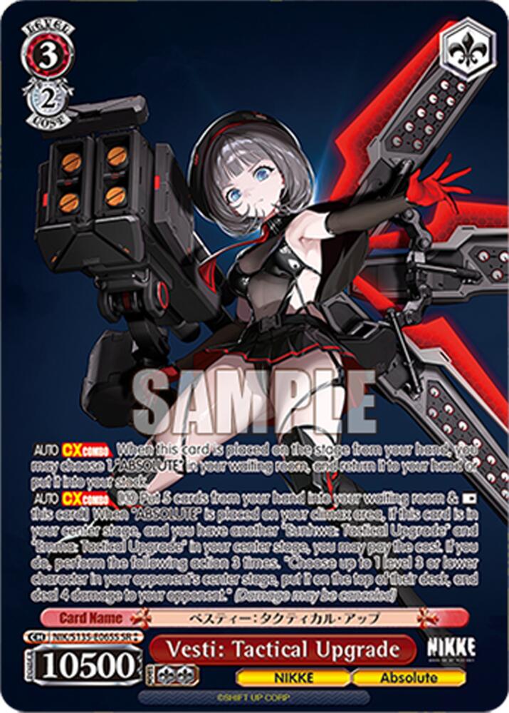 Vesti: Tactical Upgrade (SR), GODDESS OF VICTORY: NIKKE Vol.2 NIK/S135-E065S