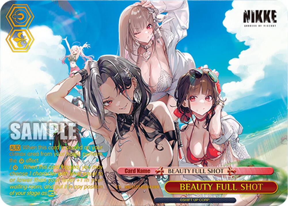 BEAUTY FULL SHOT (RRR), GODDESS OF VICTORY: NIKKE Vol.2 NIK/S135-E081R