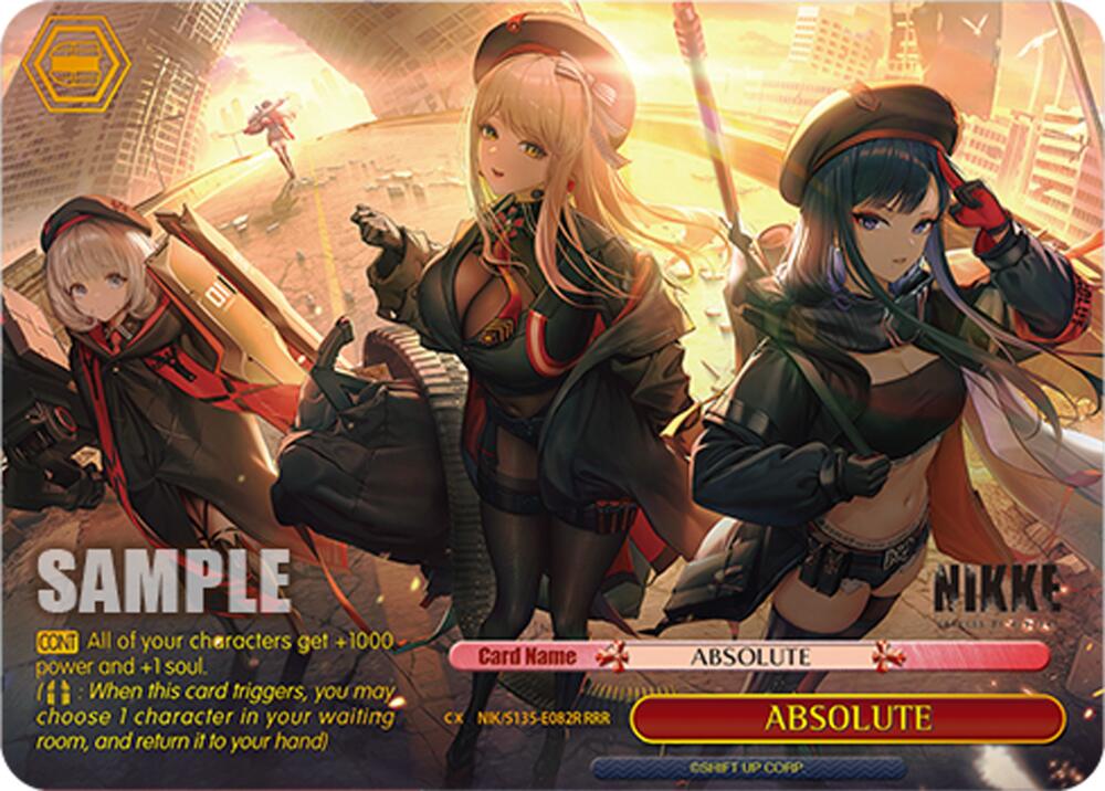 ABSOLUTE (RRR), GODDESS OF VICTORY: NIKKE Vol.2 NIK/S135-E082R