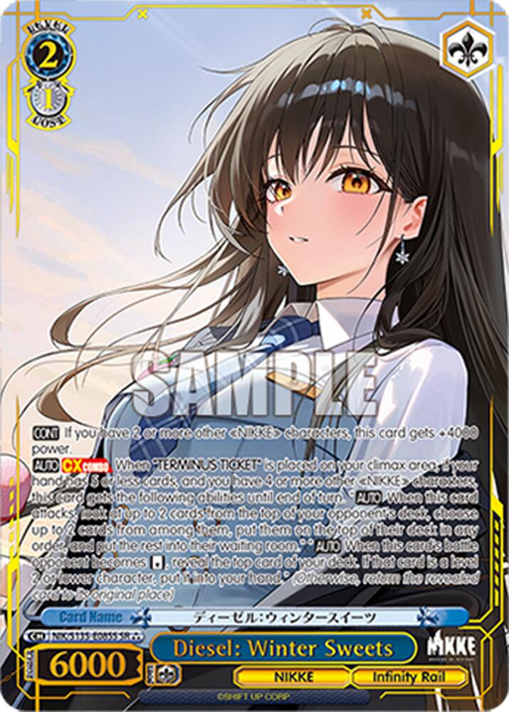Diesel: Winter Sweets (SR), GODDESS OF VICTORY: NIKKE Vol.2 NIK/S135-E085S
