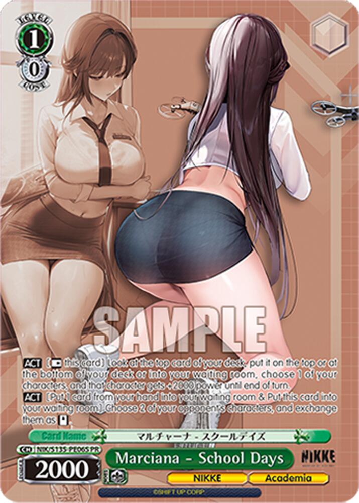 Marciana - School Days (PR), GODDESS OF VICTORY: NIKKE Vol.2 NIK/S135-PE06S