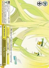 Fake Love (TD), NISEKOI -False Love- NK/W30-TE09 TD