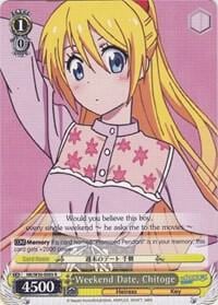 Weekend Date, Chitoge, NISEKOI -False Love- NK/W30-E005 R