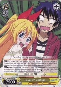 Lovers!? Chitoge, NISEKOI -False Love- NK/W30-E020 C