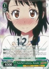 Fateful Lottery, Kosaki, NISEKOI -False Love- NK/W30-E035 U