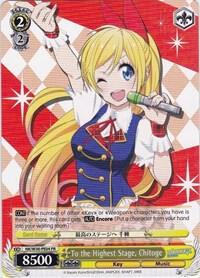 To the Highest Stage, Chitoge, NISEKOI -False Love- NK/W30-PE04 PR