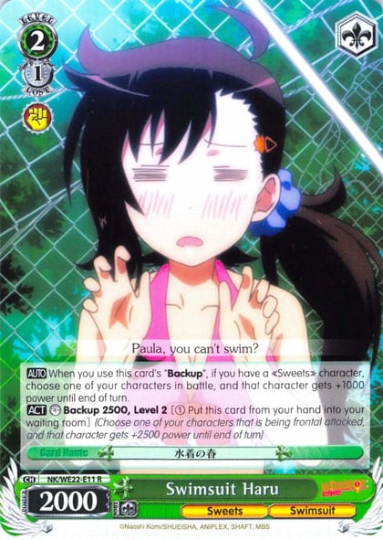 Swimsuit Haru, NISEKOI Extra Booster NK/WE22-E11