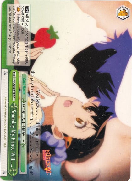 Someday My Prince Will……, NISEKOI Extra Booster NK/WE22-E20