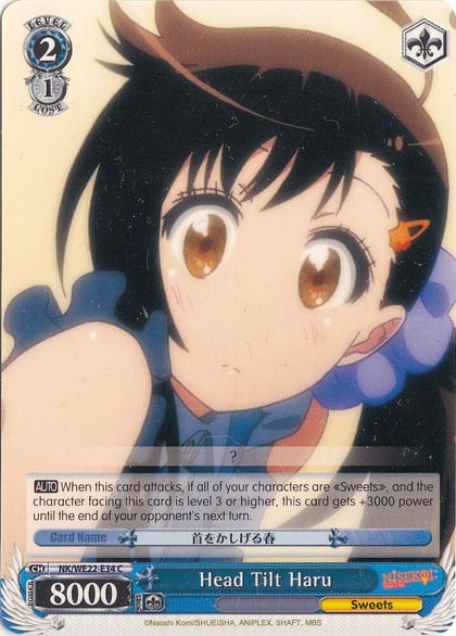 Head Tilt Haru, NISEKOI Extra Booster NK/WE22-E34