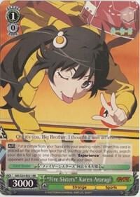 "Fire Sisters" Karen Araragi, NISEMONOGATARI NM/S24-E021 RR