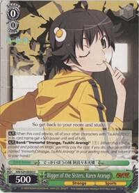 Bigger of the Sisters, Karen Araragi, NISEMONOGATARI NM/S24-E028