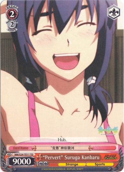 "Pervert" Suruga Kanbaru (TD), NISEMONOGATARI NM/S24-TE11 TD