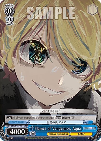 Flames of Vengeance, Aqua, [OSHI NO KO] OSK/S107-TE15 TD