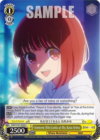 Someone Who Looks at Me, Kana Arima, [OSHI NO KO] OSK/S107-E024 C