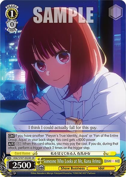 Someone Who Looks at Me, Kana Arima (SR), [OSHI NO KO] OSK/S107-E024S SR