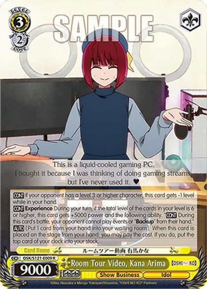Room Tour Video, Kana Arima, [OSHI NO KO] Vol.2 OSK/S121-E009 R