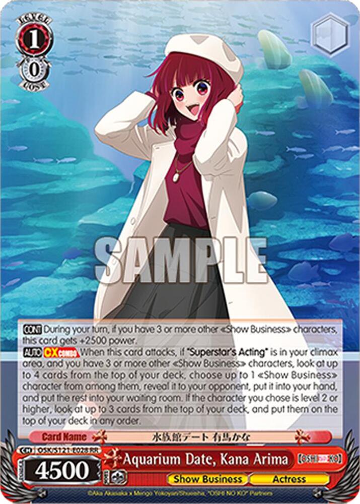 Aquarium Date, Kana Arima, [OSHI NO KO] Vol.2 OSK/S121-E028 RR