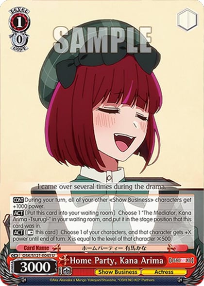 Home Party, Kana Arima, [OSHI NO KO] Vol.2 OSK/S121-E043 U