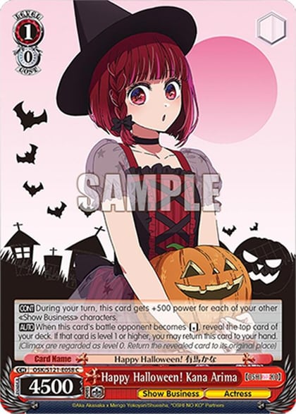 Happy Halloween! Kana Arima, [OSHI NO KO] Vol.2 OSK/S121-E058 C
