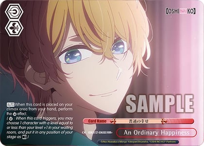 An Ordinary Happiness (RRR+), [OSHI NO KO] Vol.2 OSK/S121-E063EX RRR+