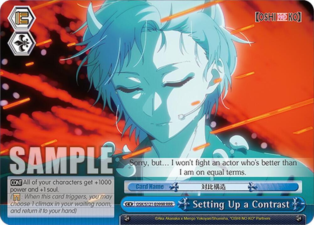 Setting Up a Contrast (RRR), [OSHI NO KO] Vol.2 OSK/S121-E099R RRR