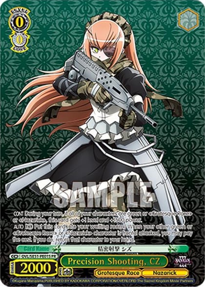 Precision Shooting, CZ (PR) (Foil), Nazarick: Tomb of the Undead Vol.3 Extra Booster OVL/SE51-PE01S PR