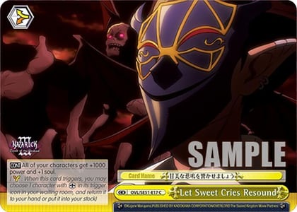 Let Sweet Cries Resound, Nazarick: Tomb of the Undead Vol.3 Extra Booster OVL/SE51-E17 C