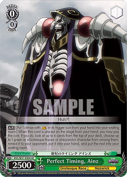 Perfect Timing, Ainz (HC), Nazarick: Tomb of the Undead Vol.3 Extra Booster OVL/SE51-E36H HC