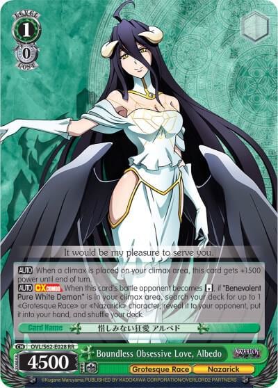 Boundless Obsessive Love, Albedo, Nazarick: Tomb of the Undead OVL/S62-E028 RR