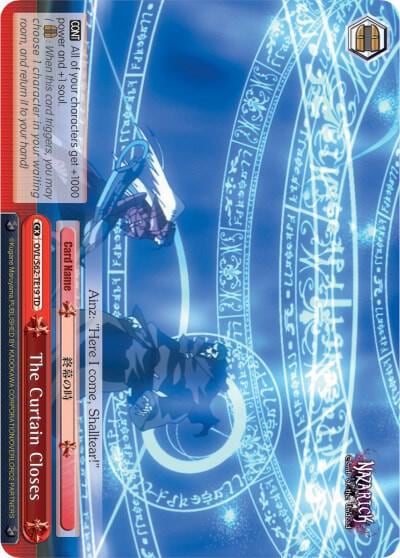 The Curtain Closes, Nazarick: Tomb of the Undead OVL/S62-TE19 TD