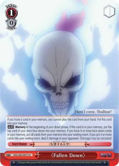 Fallen Down, Nazarick: Tomb of the Undead OVL/S62-E072 U
