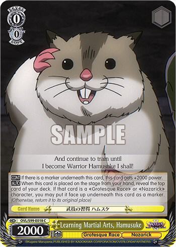 Learning Martial Arts, Hamusuke, Nazarick: Tomb of the Undead Vol.2 OVL/S99-E018 C