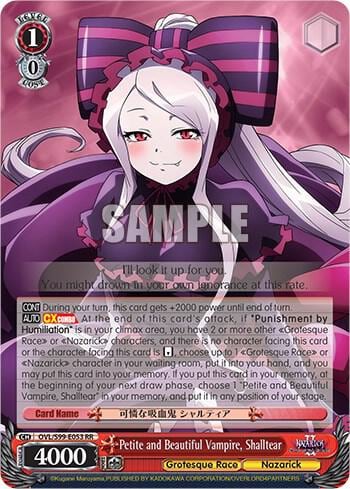 Petite and Beautiful Vampire, Shalltear, Nazarick: Tomb of the Undead Vol.2 OVL/S99-E053 RR