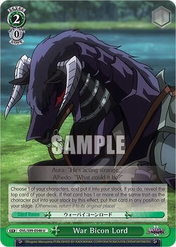 War Bicon Lord, Nazarick: Tomb of the Undead Vol.2 OVL/S99-E048 U