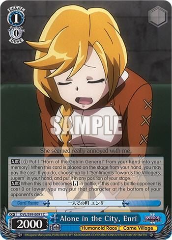 Alone in the City, Enri, Nazarick: Tomb of the Undead Vol.2 OVL/S99-E091 C