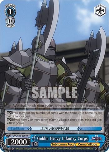 Goblin Heavy Infantry Corps, Nazarick: Tomb of the Undead Vol.2 OVL/S99-E093 C