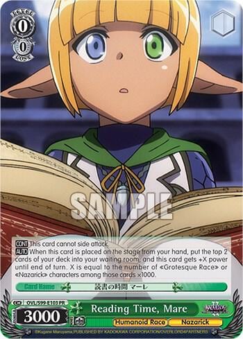 Reading Time, Mare, Nazarick: Tomb of the Undead Vol.2 OVL/S99-E103 PR
